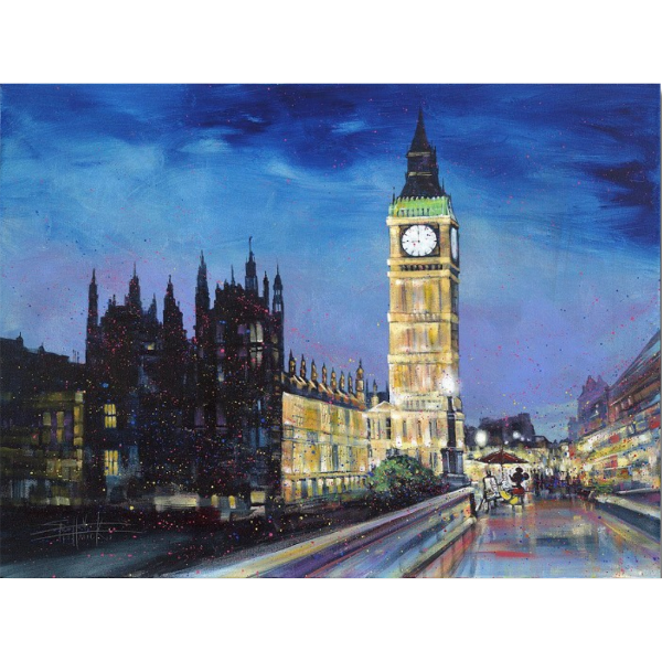 PAINTING THE TOWN by Stephen Fishwick - Limited Edition