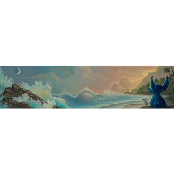 Aloha Sunset by Jared Franco - 12" x 48" Limited Edition 