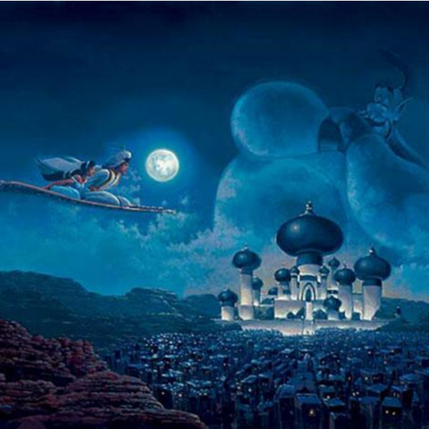 FLIGHT OVER AGRABAH by Rodel Gonzalez - Limited Edition