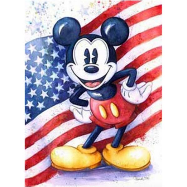 AMERICAN MOUSE by Michelle St Laurent - 24" x 18" Limited Edition