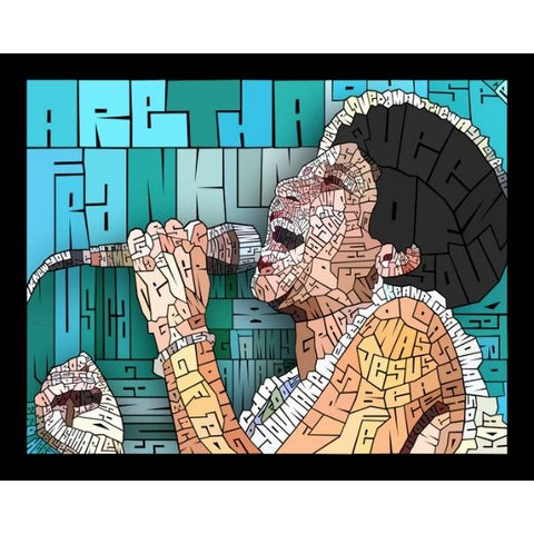 ARETHA FRANKLIN by Curtis Epperson - PoP x HoyPoloi Gallery
