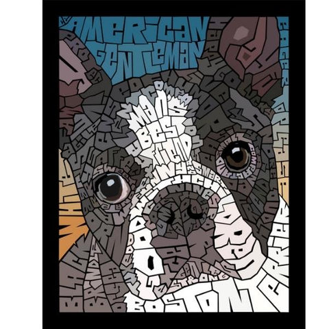 DOG-BOSTON TERRIER by Curtis Epperson - PoP x HoyPoloi Gallery