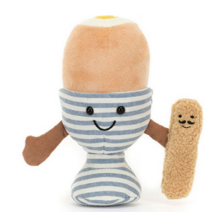 AMUSEABLE EGGLETHA/ LANCE SOLDIER by Jellycat