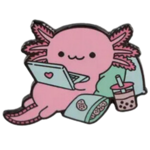 PIN-AXOLOTL CHILLIN - PoP x HoyPoloi Gallery