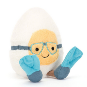 AMUSEABLES - BOILED EGG SCUBA OUTFIT by Jellycat