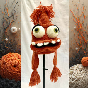 ANXIETY - Hand Crochet Hat - PoP x HoyPoloi Gallery