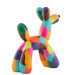 BALLOON DOG-12" HAND PAINTED MULTI - PoP x HoyPoloi Gallery