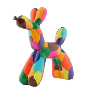 BALLOON DOG-12" HAND PAINTED MULTI - PoP x HoyPoloi Gallery