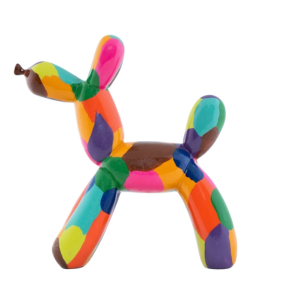 BALLOON DOG-12" HAND PAINTED MULTI - PoP x HoyPoloi Gallery