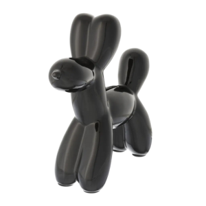 BALLOON DOG BANK-Black