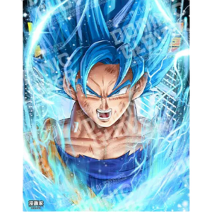 BLUE GOKU - Blue Warrior by Dominic Glover - PoP x HoyPoloi Gallery