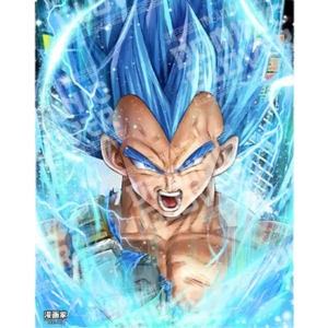 BLUE VEGETA - Dragon Ball Z - Blue Prince by Dominic Glover - PoP x HoyPoloi Gallery