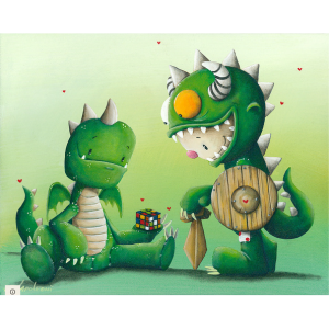 Can You Fix It by Fabio Napoleoni - 8"x10" Metal Giclee - PoP x HoyPoloi Gallery