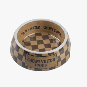 Pet Bowl - CHEWY VUITON - Checker - Medium - PoP x HoyPoloi Gallery