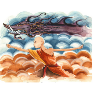 DRAGON DANCE - AANG by Megan Withey - PoP x HoyPoloi Gallery