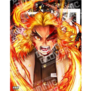 Demon Slayer - ANGRY RENGOKU - Wielder of Flame by Dominic Glover - PoP x HoyPoloi Gallery