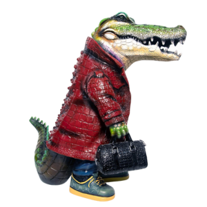 FASHIONISTA-Gator In Trench Coat - PoP x HoyPoloi Gallery