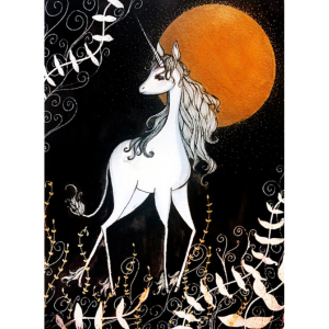 GOLDEN UNICORN by Jessica Von Braun - PoP x HoyPoloi Gallery