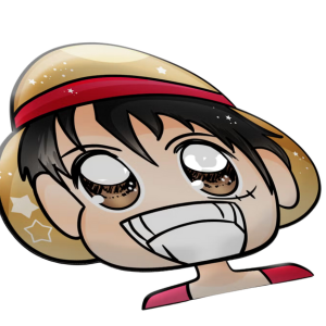One Piece - Luffy Peeker Sticker - PoP x HoyPoloi Gallery