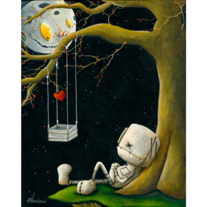 NOT LETTING THIS ONE GET AWAY by Fabio Napoleoni - 8"x10" Metal Giclee - PoP x HoyPoloi Gallery