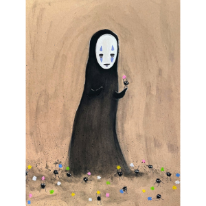 NO FACE by Jessica Von Braun - PoP x HoyPoloi Gallery