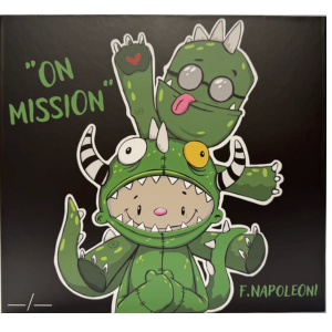 ON MISSION Polyresin Figure by Fabio Napolioni