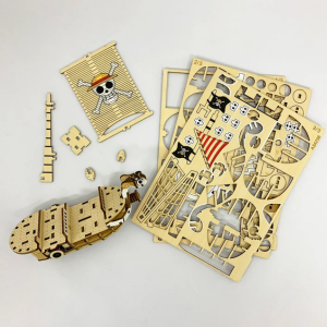 3D PUZZLE - ONE PIECE GOING MERRY SHIP - PoP x HoyPoloi Gallery