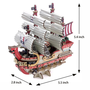 3D PUZZLE - ONE PIECE RED FORCE - PoP x HoyPoloi Gallery