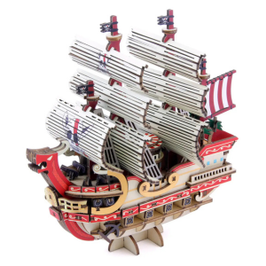 3D PUZZLE - ONE PIECE RED FORCE - PoP x HoyPoloi Gallery