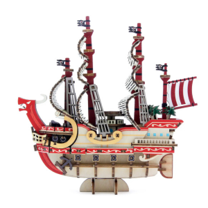 3D PUZZLE - ONE PIECE RED FORCE - PoP x HoyPoloi Gallery