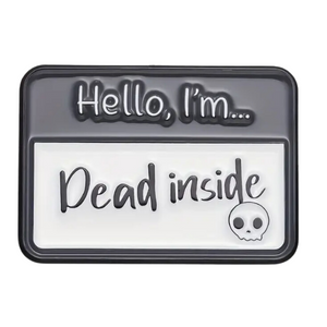 PIN-HELLO DEAD INSIDE - PoP x HoyPoloi Gallery