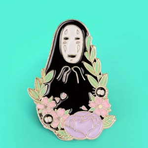 PIN-No Face with Flowers - PoP x HoyPoloi Gallery