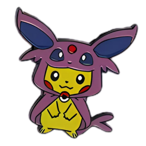 Pin-PIKACHU x Espeon