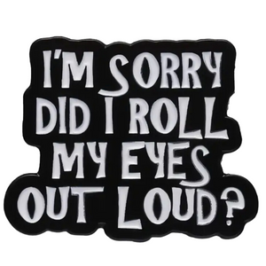 PIN-Roll My Eyes - PoP x HoyPoloi Gallery