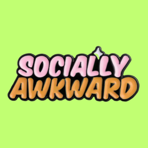 PIN-Socially Awkward - PoP x HoyPoloi Gallery