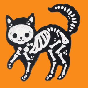 PIN-Skelli Cat - PoP x HoyPoloi Gallery