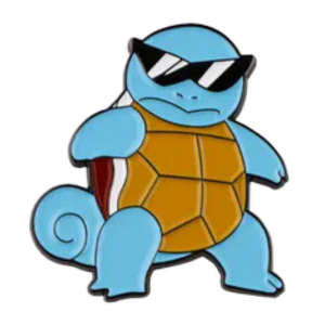 PIN-POKEMON-COOL SQUIRTLE - PoP x HoyPoloi Gallery