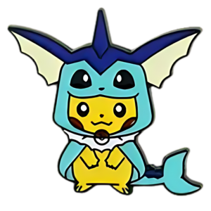 PIN-PIKACHU x VAPOREON - PoP x HoyPoloi Gallery