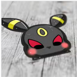 Pokemon - Umbreon Eeveelution Peeker Sticker - PoP x HoyPoloi Gallery