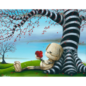 THERE ARE WONDERFUL DAYS AHEAD by Fabio Napoleoni - 8"x10" Metal Giclee - PoP x HoyPoloi Gallery