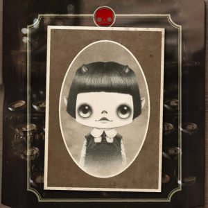 Vespertine Grey by Mr. Eyes - Signed Limited Release Print