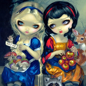 ALICE AND SNOW WHITE by Jasmine Becket Griffith