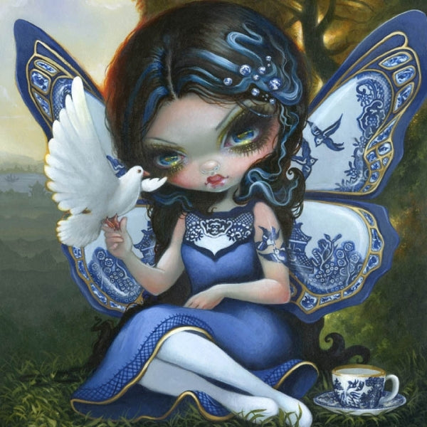 Blue Willow Fairy by Jasmine Becket Griffith