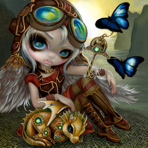 Clockwork Dragonling by Jasmine Becket Griffith