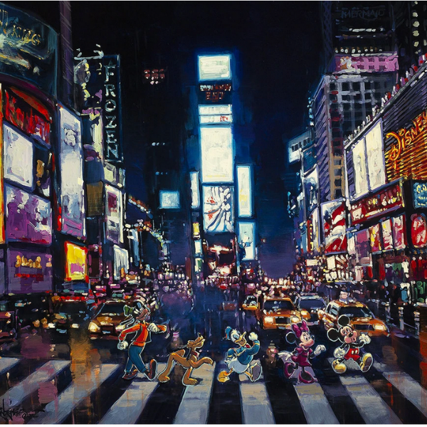BRIGHT LIGHTS OF MANHATTAN by Rodel Gonzalez - Limited Edition