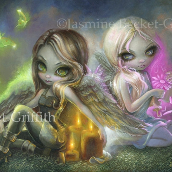 Bright Candles Burn Fast by Jasmine Becket Griffith