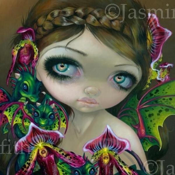 DRAGON ORCHID by Jasmine Becket Griffith - PoP x HoyPoloi Gallery