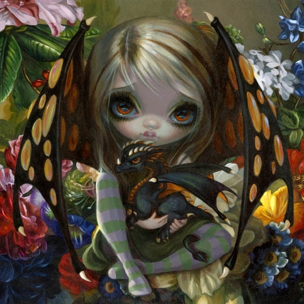 FLOWER DRAGONLING by Jasmine Becket Griffith - PoP x HoyPoloi Gallery