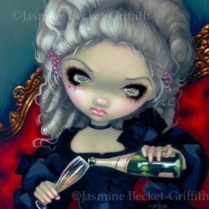 Have Some Champagne square detail by Jasmine Becket Griffith