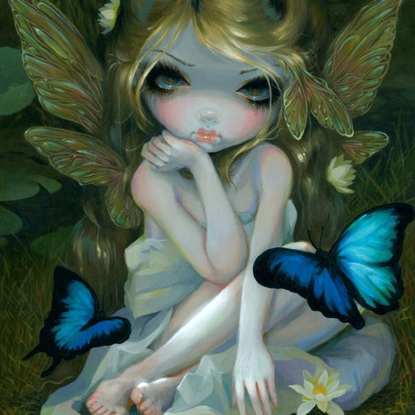 Lily square detail by Jasmine Becket Griffith